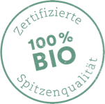 100% zertifizierte Bio-Spitzenqualität