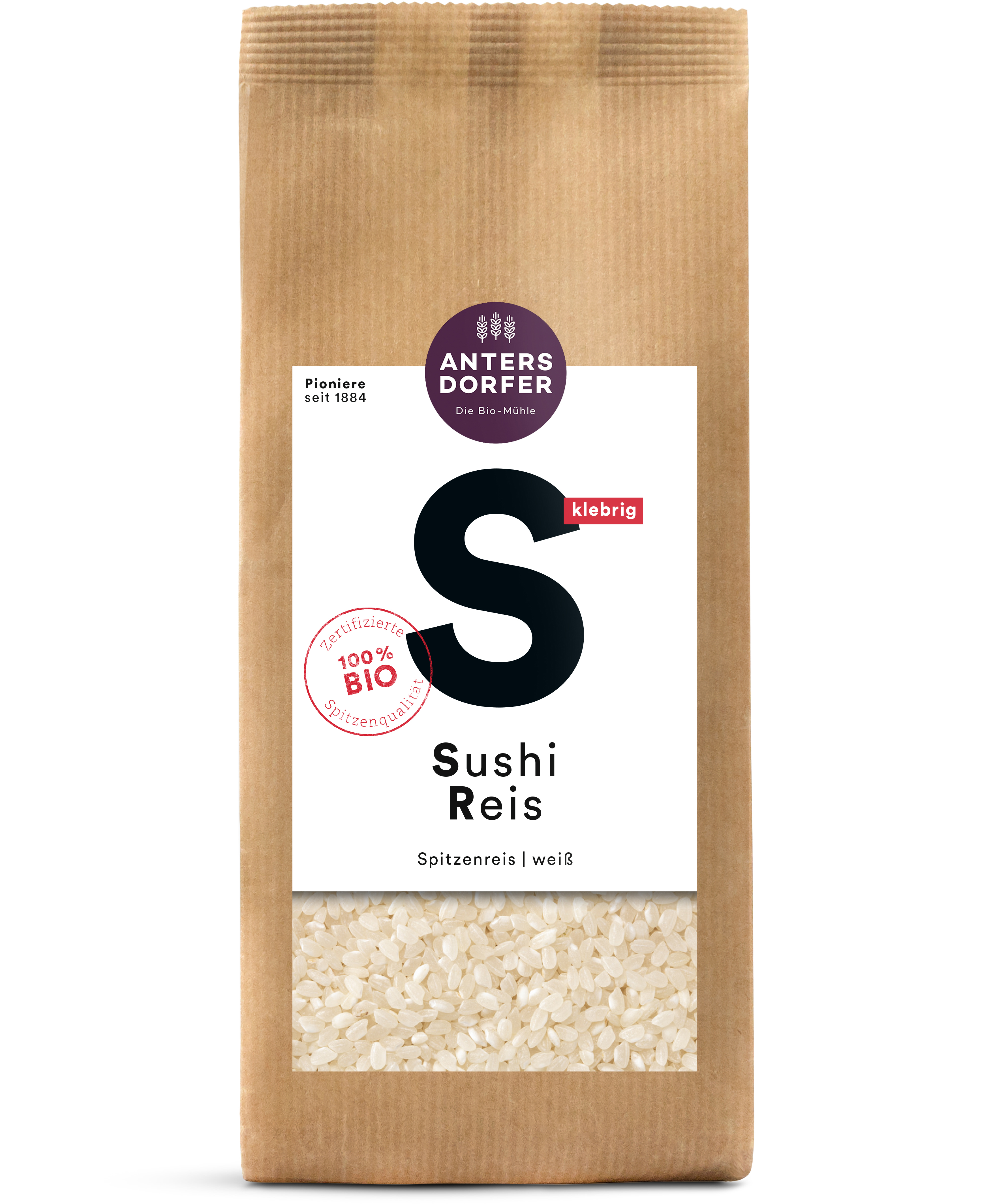 Sushi Reis weiß