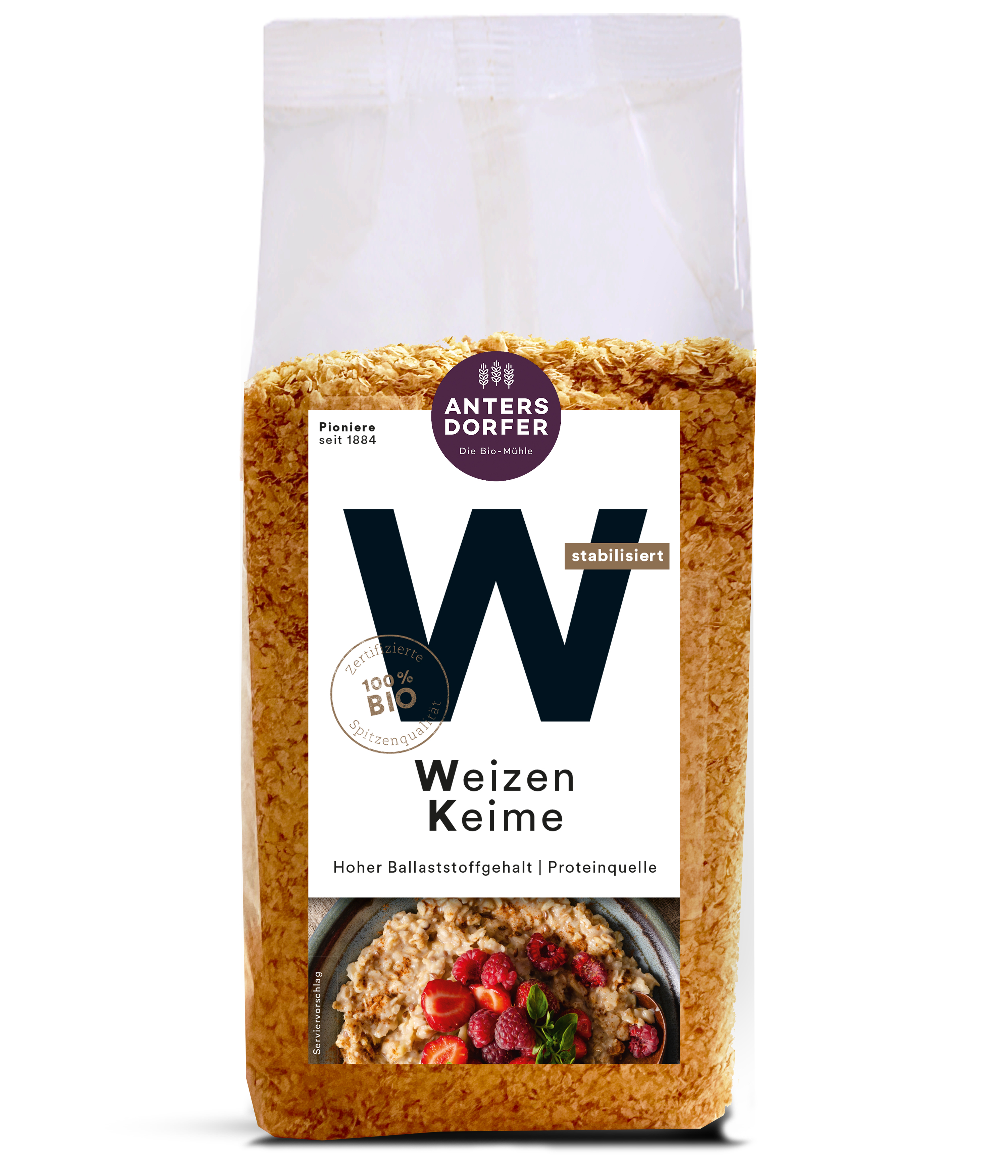 Weizenkeime stabilisiert