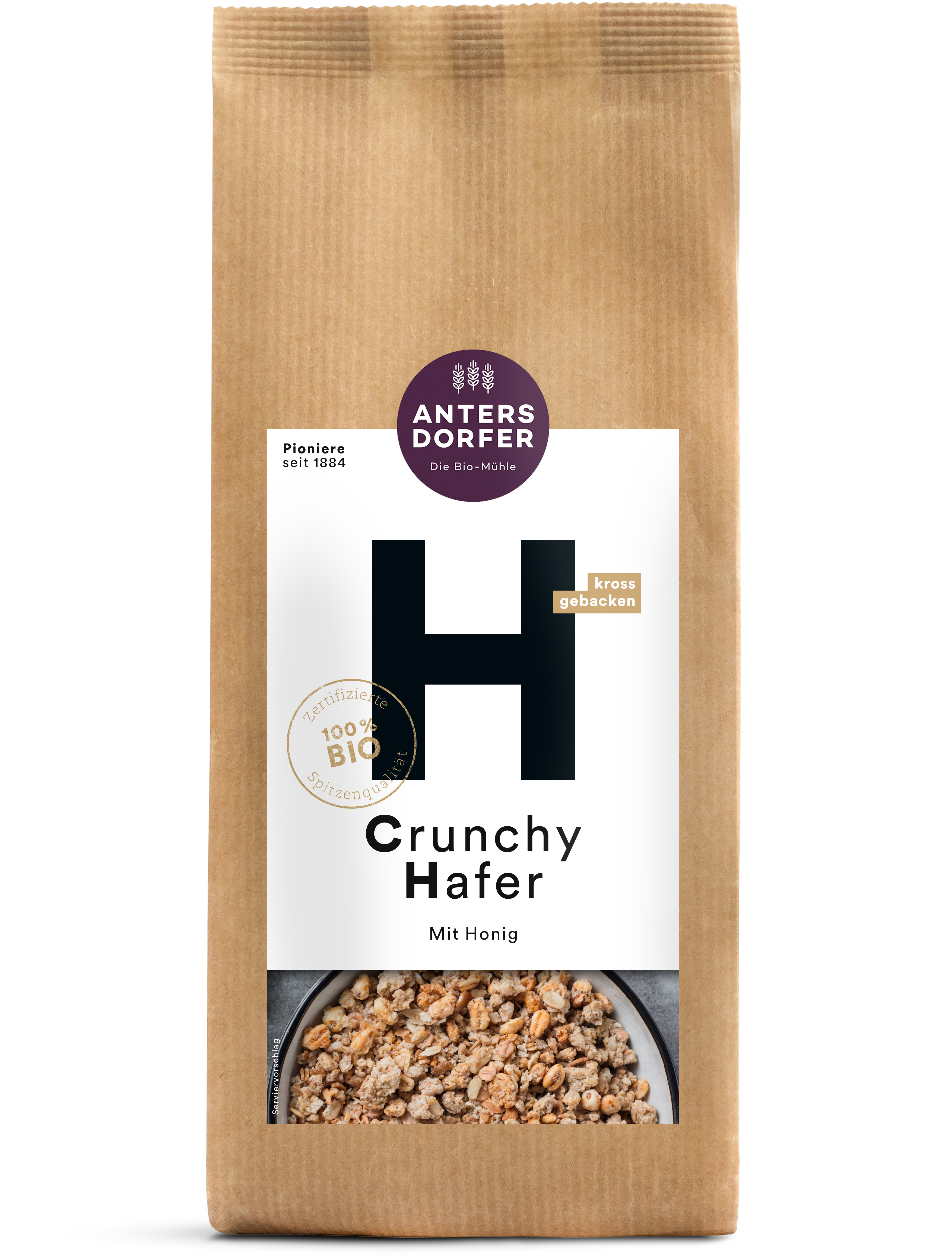 Crunchy Hafer mit Honig 